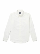 Noah - Button-Down Collar Cotton Oxford Shirt - White