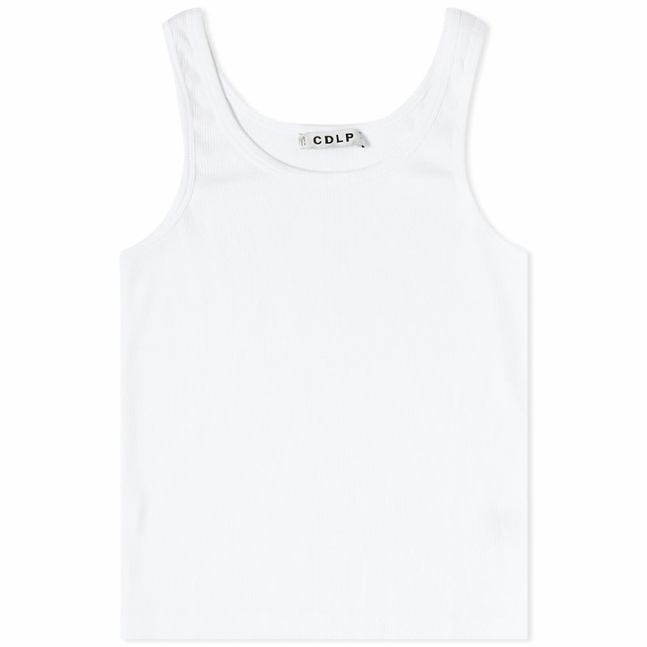 Photo: CDLP Women's Rib Tank Top in White