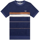 Fred Perry Reissues Striped Towelling Tee