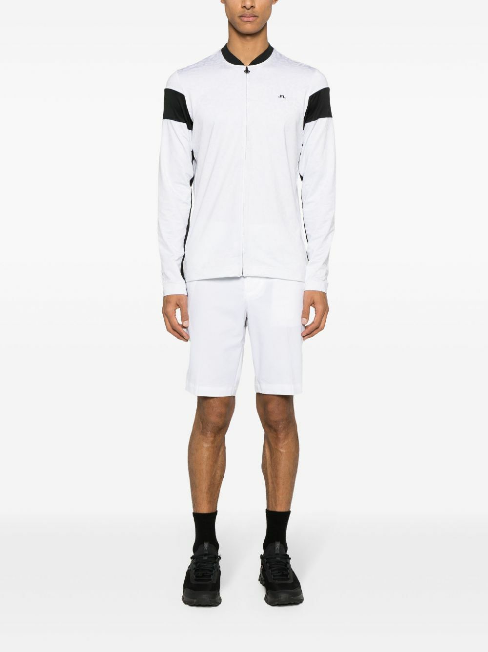J.Lindeberg White Stuart Golf Shorts