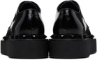 Valentino Garavani Black Rockstud M-Way Derbys