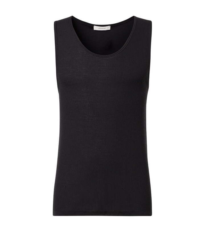Photo: Lemaire Ribbed-knit wool tank top