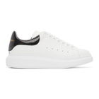 Alexander McQueen SSENSE Exclusive White Iridescent Oversized Sneakers