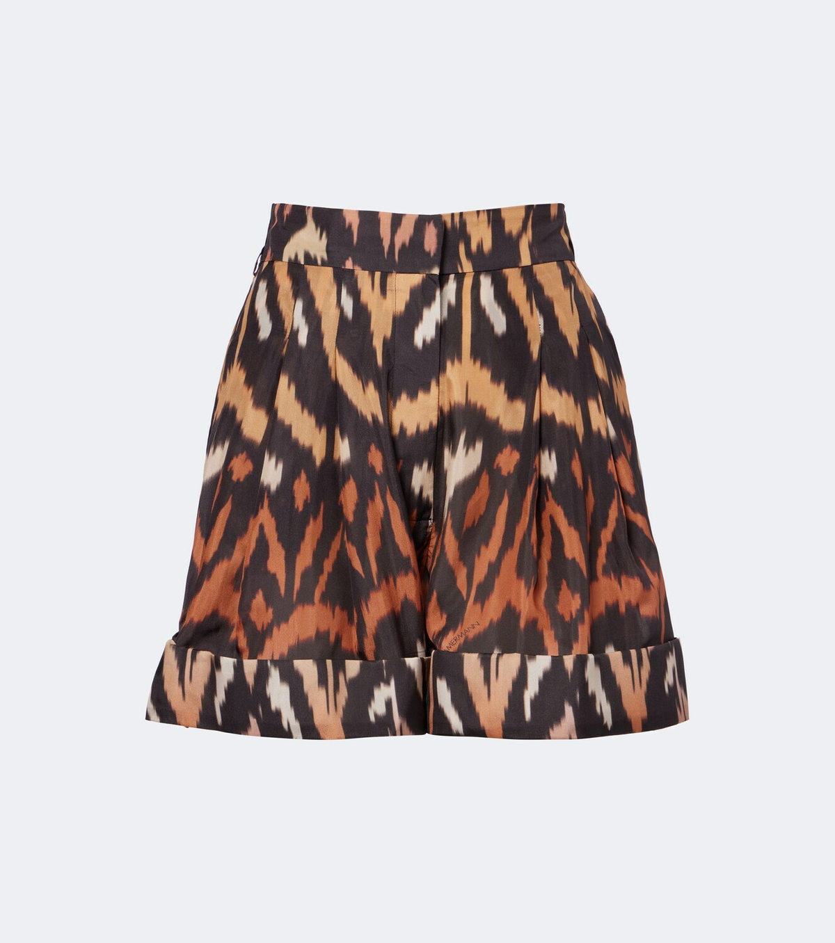 Zimmermann Aster printed silk habutai shorts
