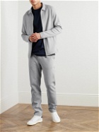 Hanro - Smartwear Tapered Organic Cotton-Blend Jersey Sweatpants - Gray