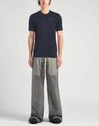 Diesel Mens T-shirt Midnight in Blue
