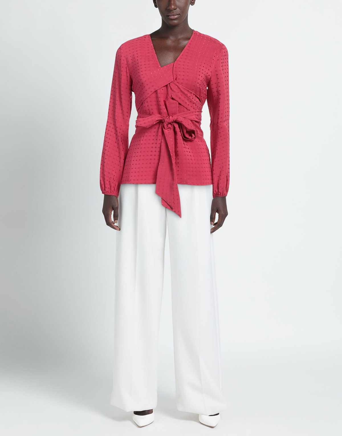 Alessia Santi Womens Top Garnet