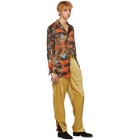 BED J.W. FORD Yellow Satin Track Pants