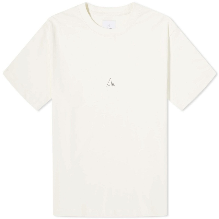 Photo: ROA Men's Logo T-Shirt in Blanc De Blanc