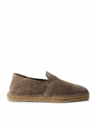 Castañer - Parker Collapsible-Heel Suede Loafers - Brown