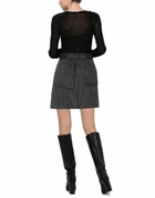 Neil Barrett Womens Mini skirt in Black