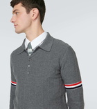 Thom Browne 4-Bar wool polo sweater