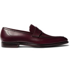 George Cleverley - George Leather Penny Loafers - Burgundy