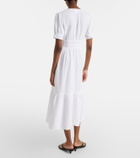 Velvet Rivelle cotton gauze midi dress