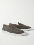 Mr P. - Peter Suede Loafers - Gray