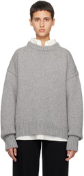 The Row Gray Ophelia Sweater