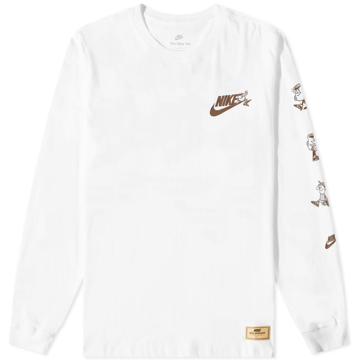 Photo: Nike Men's Long Sleeve Together T-Shirt in White