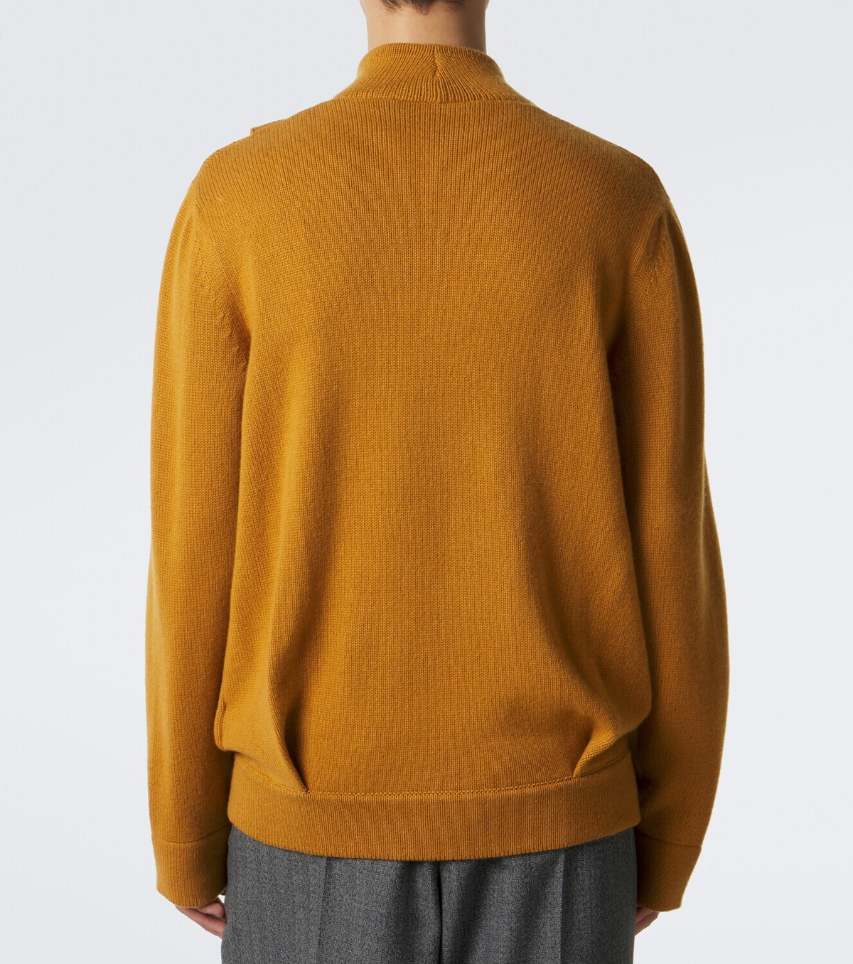 Valentino Garavani Draped cashmere turtleneck sweater