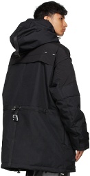 HELIOT EMIL Black Padded Expedition Parka
