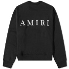 AMIRI Men's MA Core Logo Crew Sweat in Black