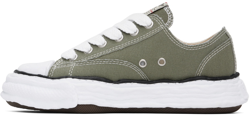 Maison MIHARA YASUHIRO Green Peterson23 OG Sole Canvas Low