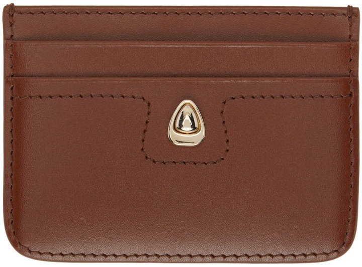 Photo: A.P.C. Brown Astra Card Holder