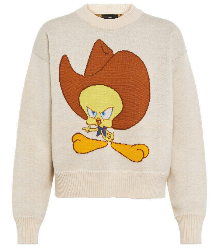 Photo: Alanui - x Looney Tunes virgin wool sweater