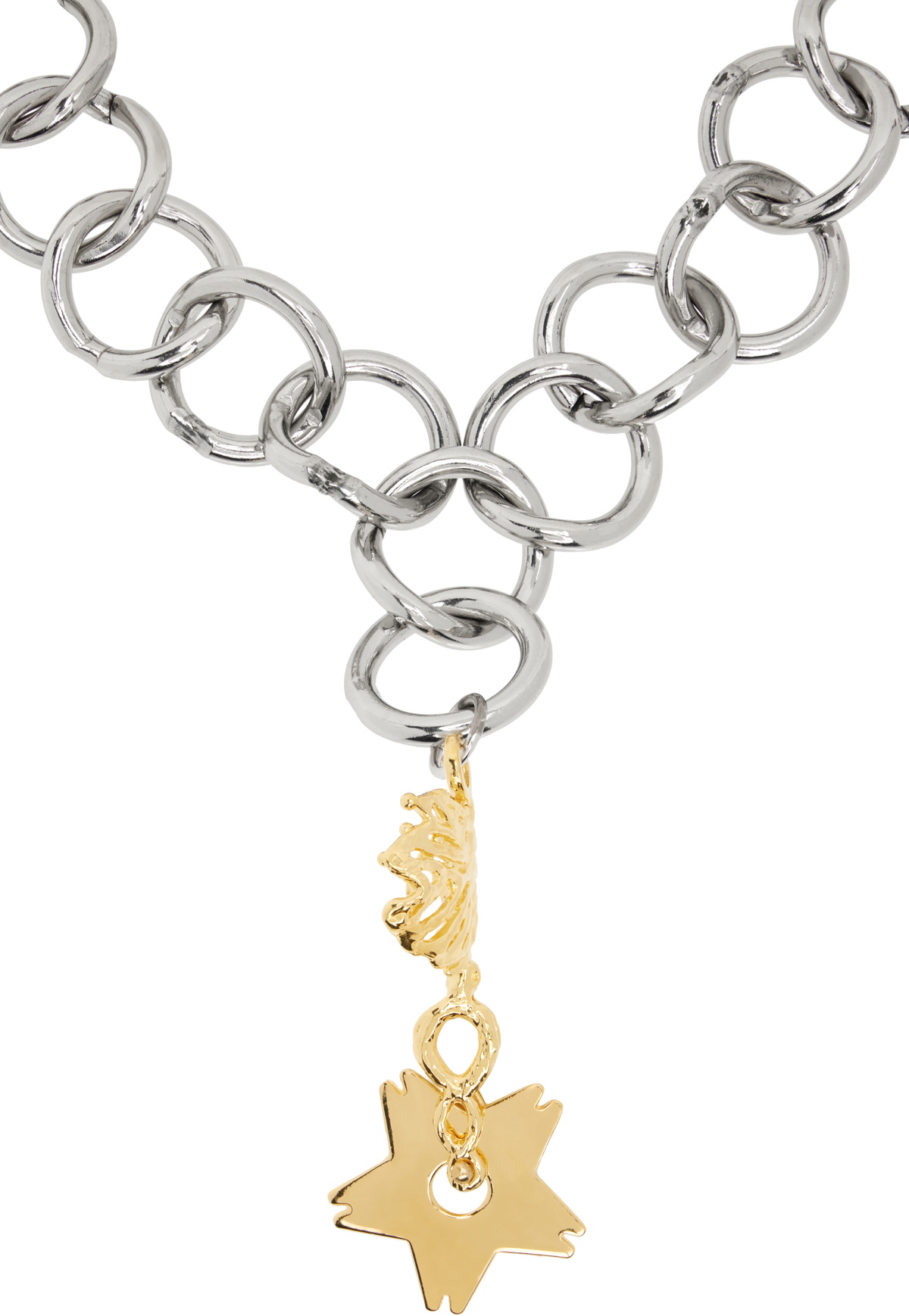Chopova Lowena Silver Fly Away Necklace