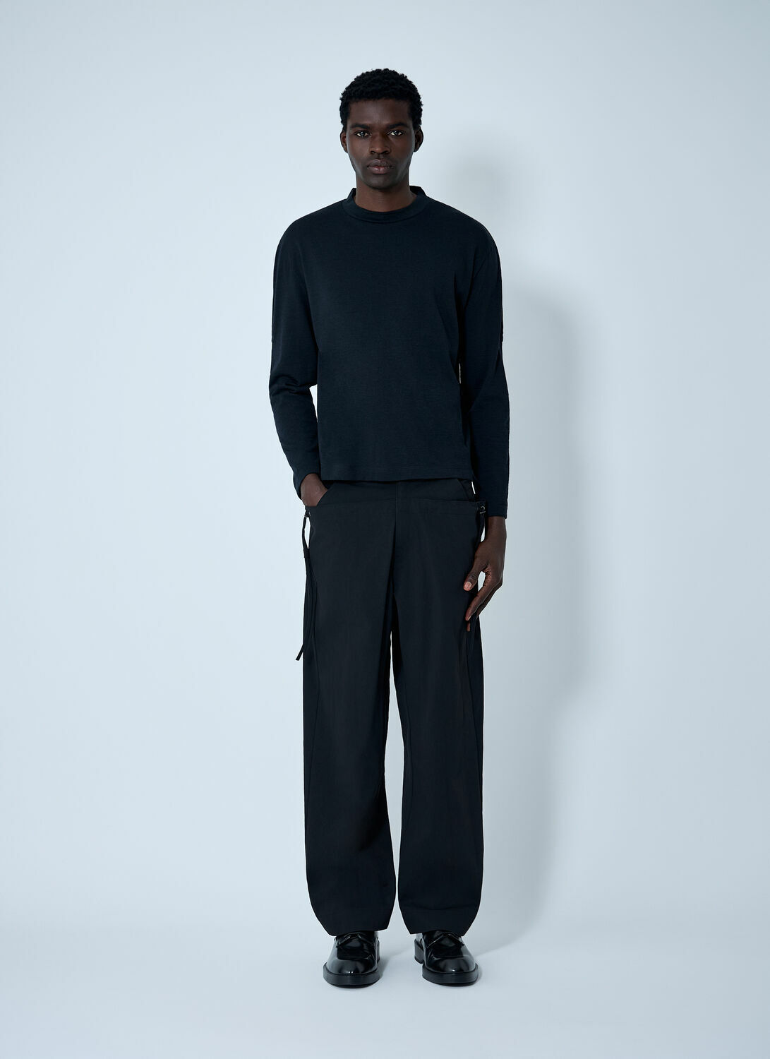 J.L-A.L Layered Knit T-Shirt