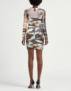 Just Cavalli Womens Mini dress Cream