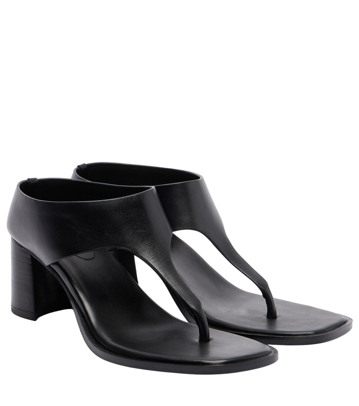 Photo: A.Emery Fairlie leather thong sandals