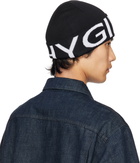 Givenchy Black 'Givenchy' Jacquard Beanie
