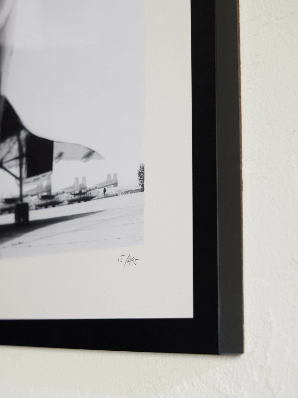 Sonic Editions - Framed 1967 Concorde '67 Print, 50" x 40"