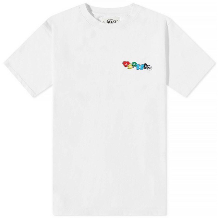 Photo: Awake NY Men's Charm Logo T-Shirt in White