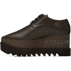 Stella McCartney Taupe Elyse Platform Derbys