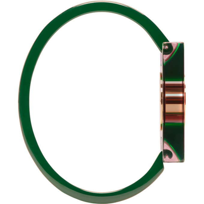 Gucci Red and Green Plexi Web Watch 143.5 Skeleton Dial at 1stDibs | gucci plexiglass  watch, gucci plastic watch, gucci green dial watch