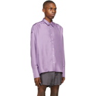 Boss Purple Silk Shirt