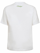 KENZO PARIS Poppy Print Cotton Jersey T-shirt