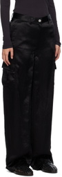 Theory Black Wide-Leg Trousers