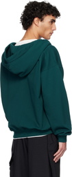 Y-3 Green FL Zip Hoodie