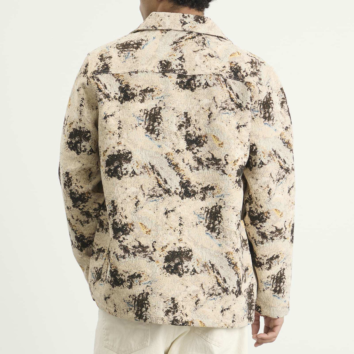 Kestin Men's Jacquard Ormiston Jacket in Brown Camo