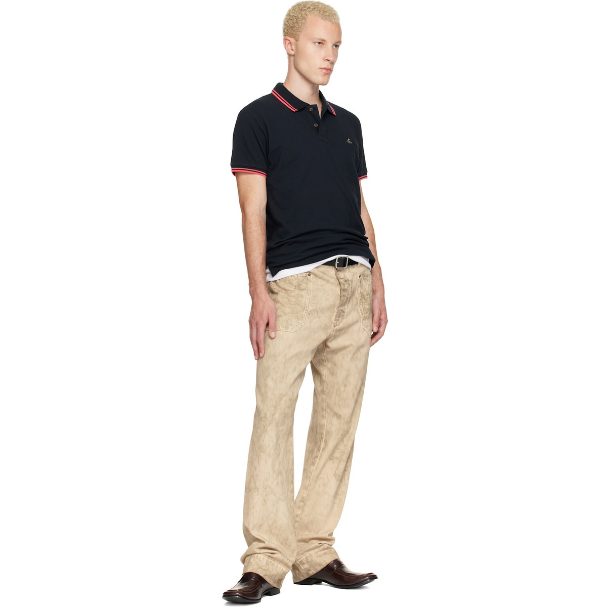 Vivienne Westwood Navy Classic Polo