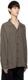 nanamica Brown Deck Shirt