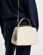 Valextra Womens Cross-body bag in Off white