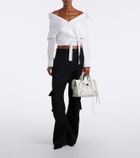 Balenciaga Le City Small leather top-handle bag