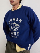 Human Made - Tsuriami Cotton Sweatshirt - Blue