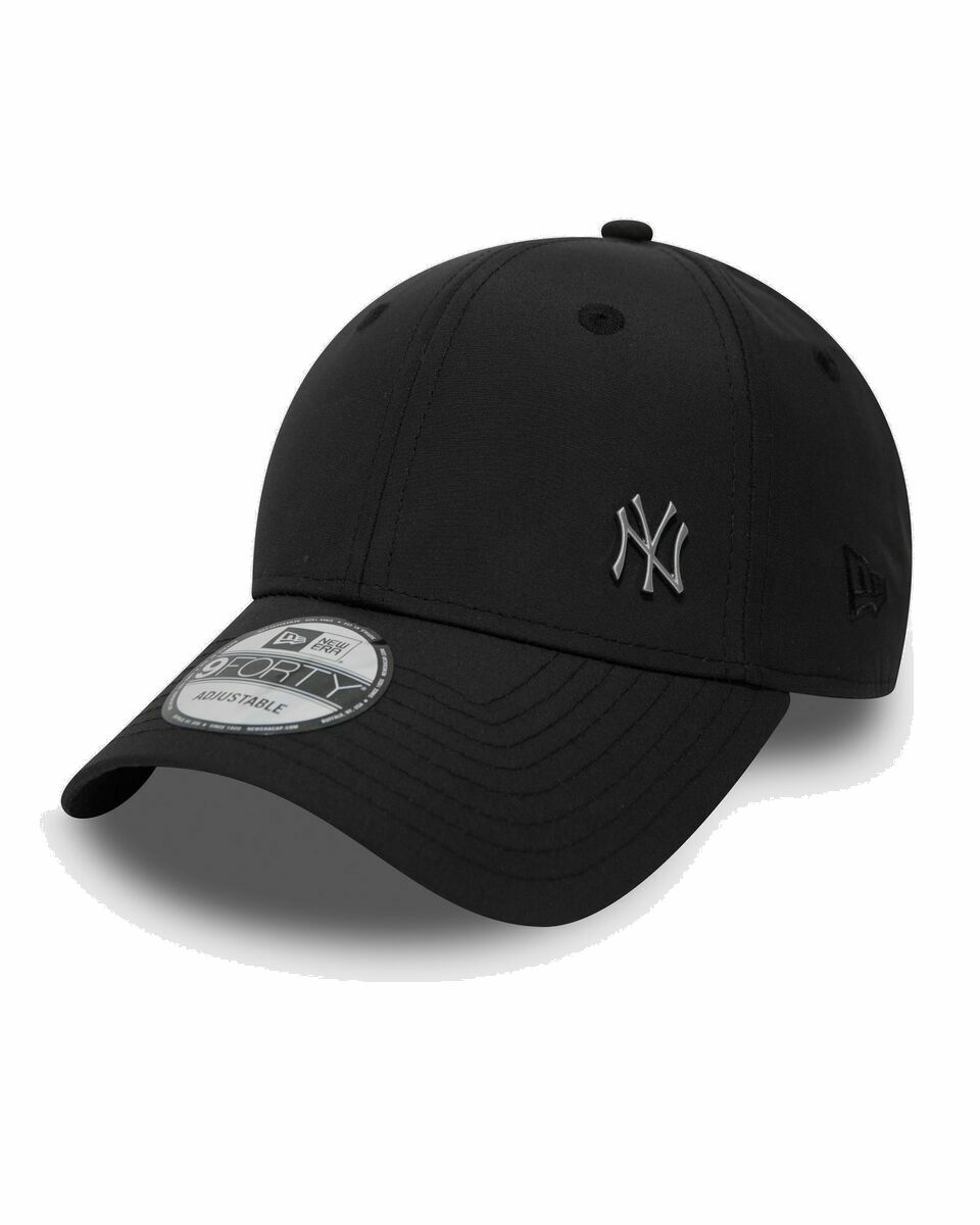 Photo: New Era Mlb Flawless Logo Basic 940 New York Yankees Black - Mens - Caps
