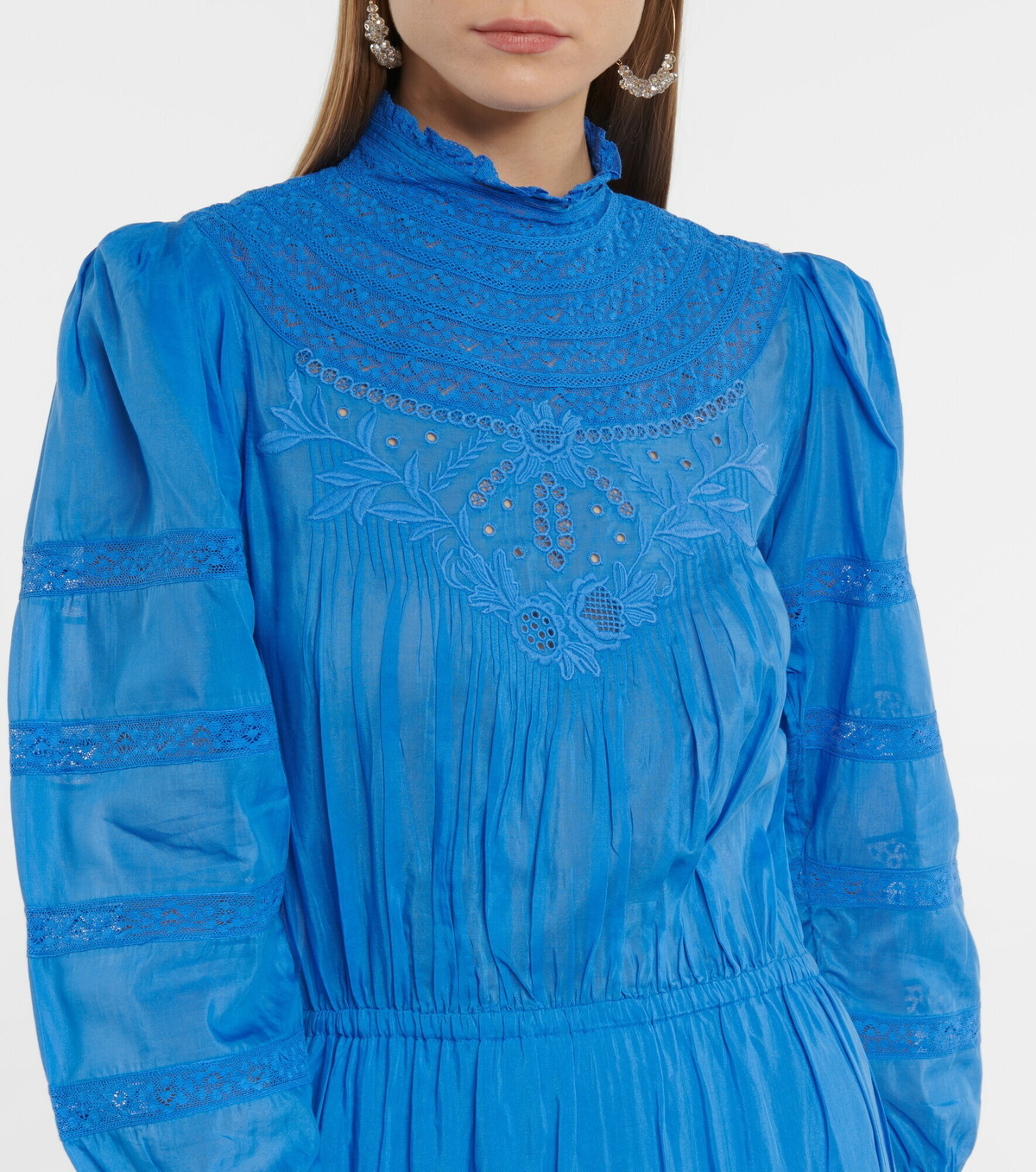 Isabel Marant - Gracie cotton and silk maxi dress Isabel Marant