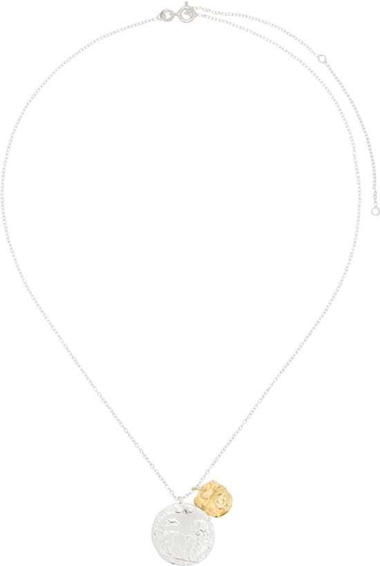 Photo: Alighieri Silver & Gold 'La Collisione' Necklace