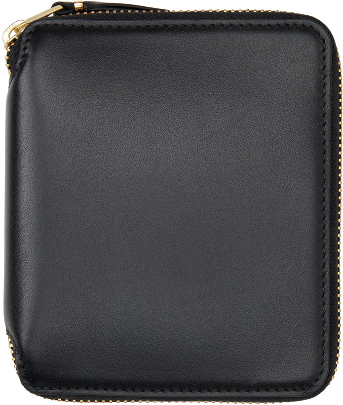 Photo: Comme des Garçons Wallets Black Classic Print Wallet